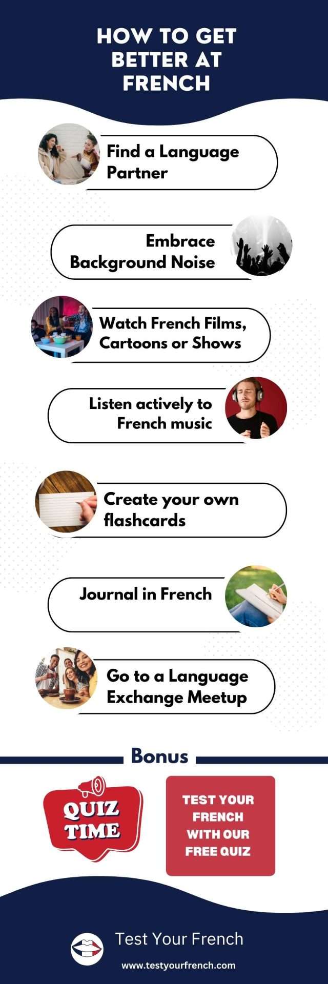 Infographics: How to Get Better at French
